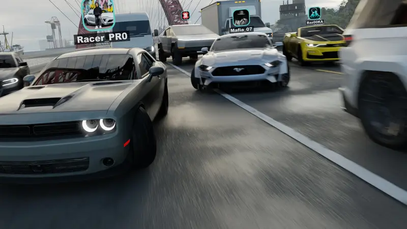 Earning money with clean driving in Traffic Racer Open World