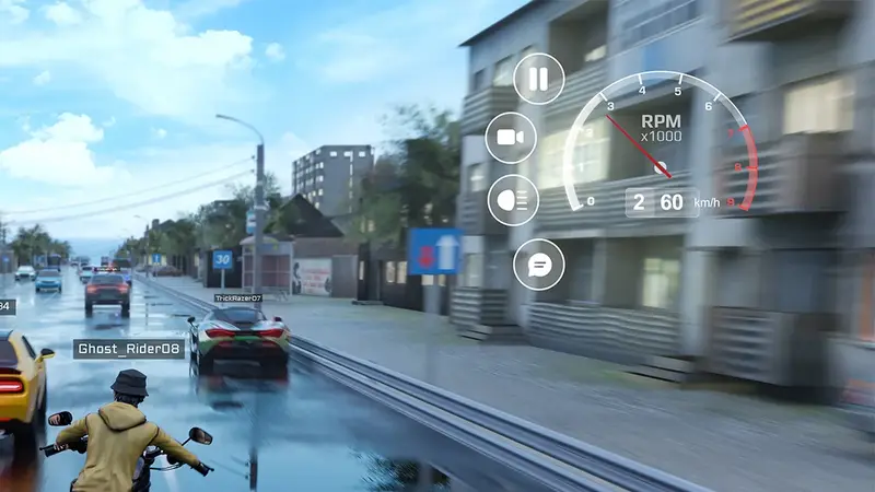 A VAZ classic on home roads in Traffic Racer Open World